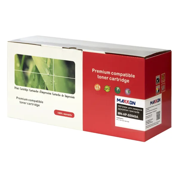 Картридж сумісний HP 49A (Q5949A) Makkon (S5949A)