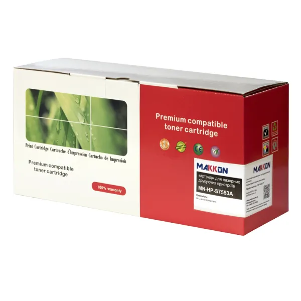 Картридж сумісний HP 53A (Q7553A) Makkon (S7553A)