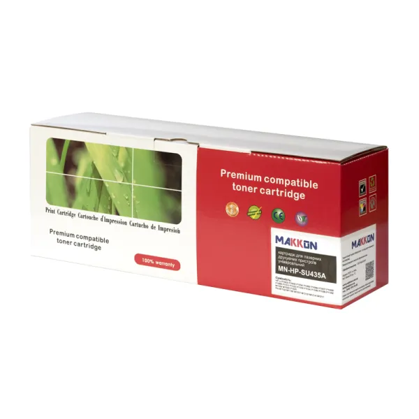 Картридж сумісний HP універсальний (CB435A/CB436A/CE285A) Makkon (SU435A)