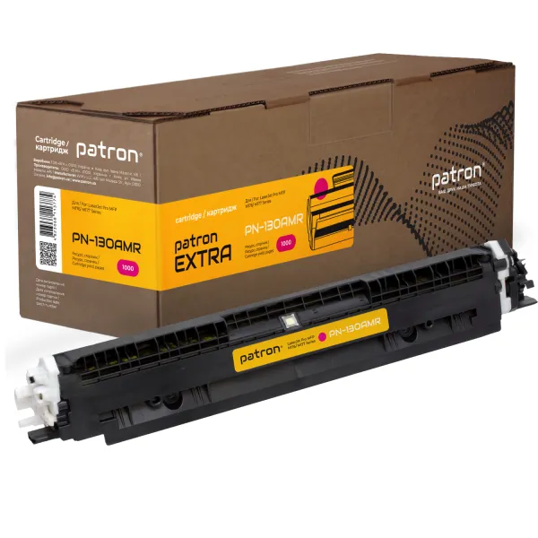 Тонер-картридж сумісний HP 130A (CF353A) пурпуровий Extra Patron (PN-130AMR)