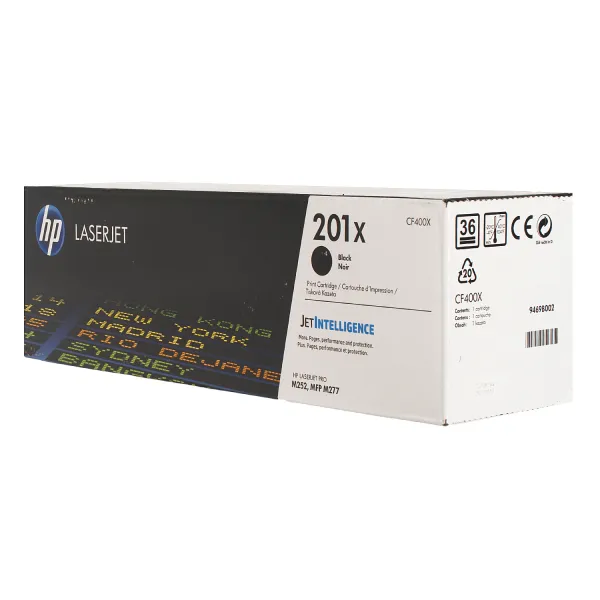 Картридж 201X чорний HP (CF400X)