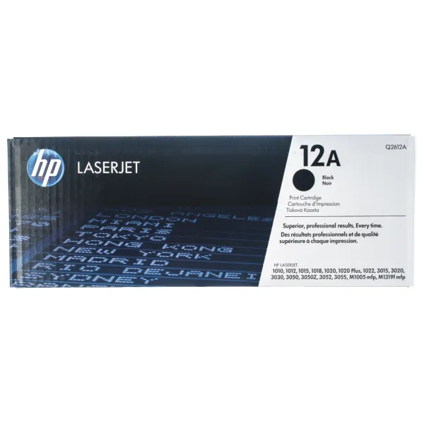 Картридж 12A чорний HP (Q2612A) - Фото 3