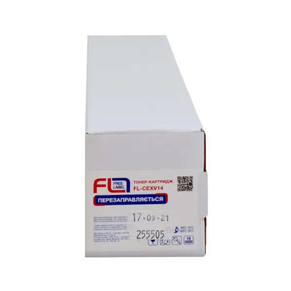 Тонер-картридж сумісний Canon C-EXV14 (imageRUNNER 2016)/C-EXV5 (imageRUNNER 1600) Free Label (FL-CEXV14) - Фото 3