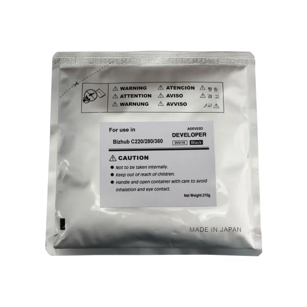 Девелопер Konica Minolta C220, DV311K черный CET (CET8436)