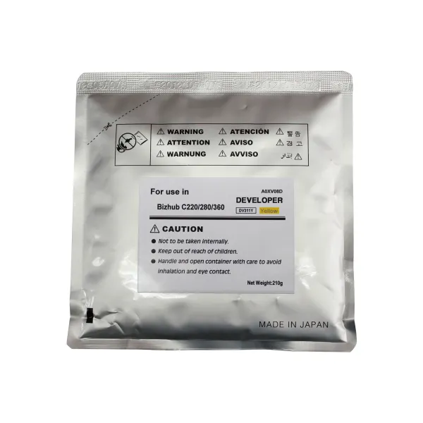 Девелопер Konica Minolta C220, DV311Y желтый CET (CET8435)