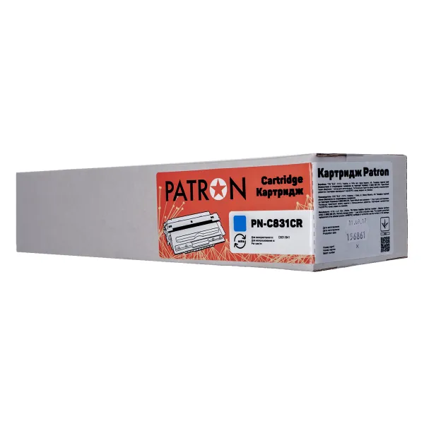 Тонер-картридж совместимый Oki 44844507 (C831) голубой Extra Patron (PN-C831CR)
