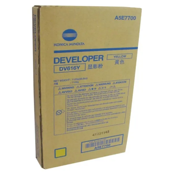 Девелопер DV616Y жовтий Konica Minolta (A5E7700)