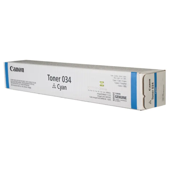 Тонер-картридж 034 голубой Canon (9453B001)
