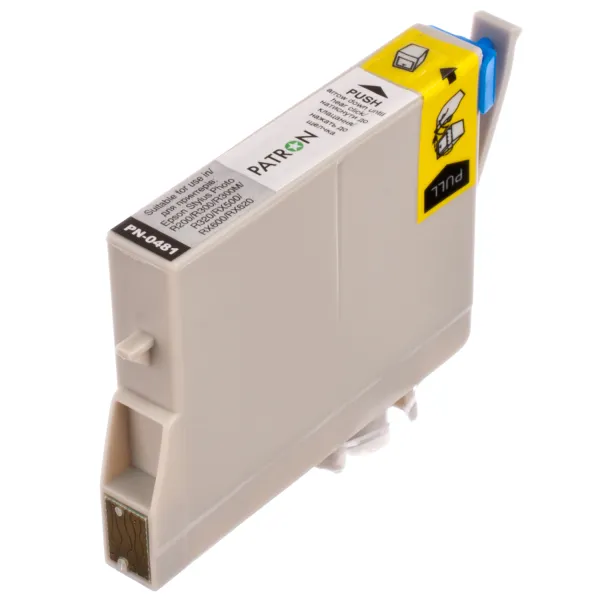 Картридж сумісний Epson T0481 (C13T04814010) 460 арк, чорний Patron (PN-0481) - Фото 3
