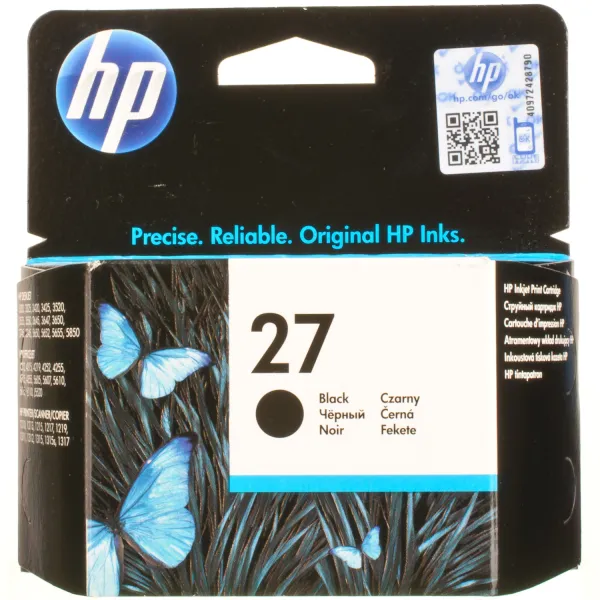 Картридж №27 чорний HP (C8727AE) - Фото 4