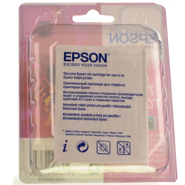 Картридж T0732/T1052 голубой Epson (C13T07324А10/C13T10524A10) - Фото 2