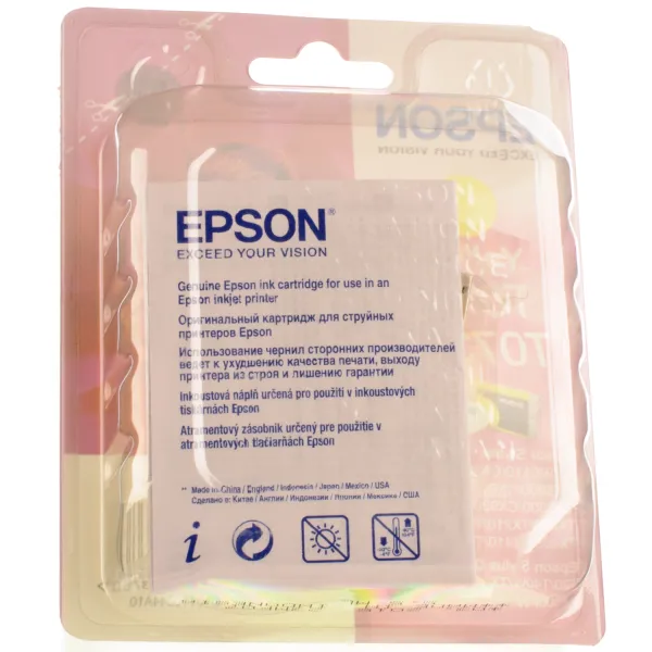 Картридж T0734/T1054 желтый Epson (C13T07344А10/C13T10544A10) - Фото 3