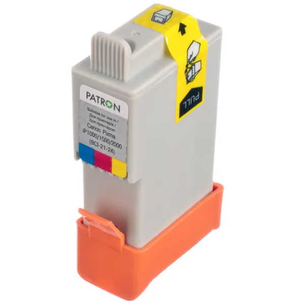 Картридж сумісний Canon BCI-21/BCI-24 (0955A002/6882A002) 170 арк, триколірний Patron (PN-21/24C) - Фото 3