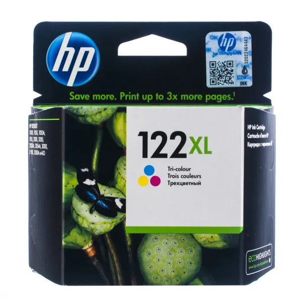 Картридж №122XL кольоровий HP (CH564HE) - Фото 5