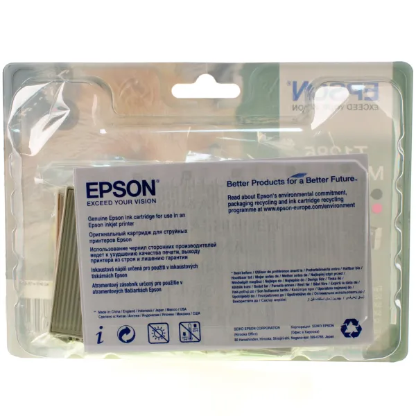 Комплект картриджів T128540/T128540 чорний, блакитний, пурпуровий, жовтий Epson (C13T12854010/C13T12854012) - Фото 2