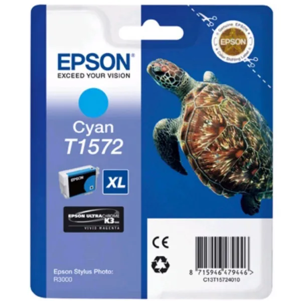 Картридж T157240 блакитний Epson (C13T15724010)