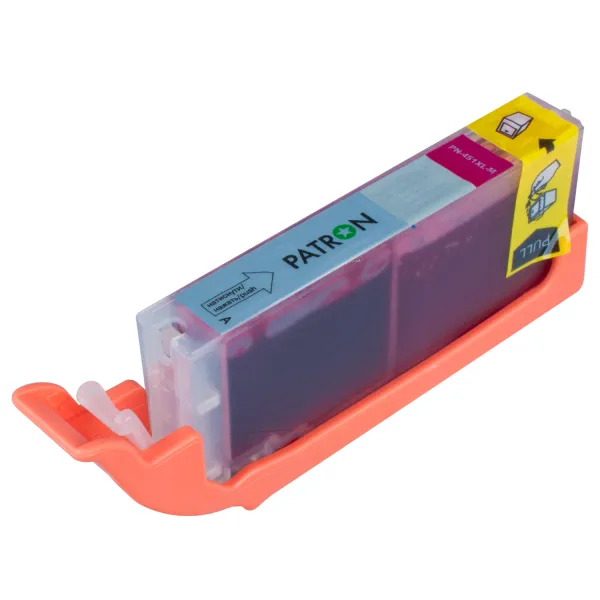 Картридж сумісний Canon CLI-451M XL (6474B001) 660 арк, пурпуровий Patron (PN-451XL-M) - Фото 4