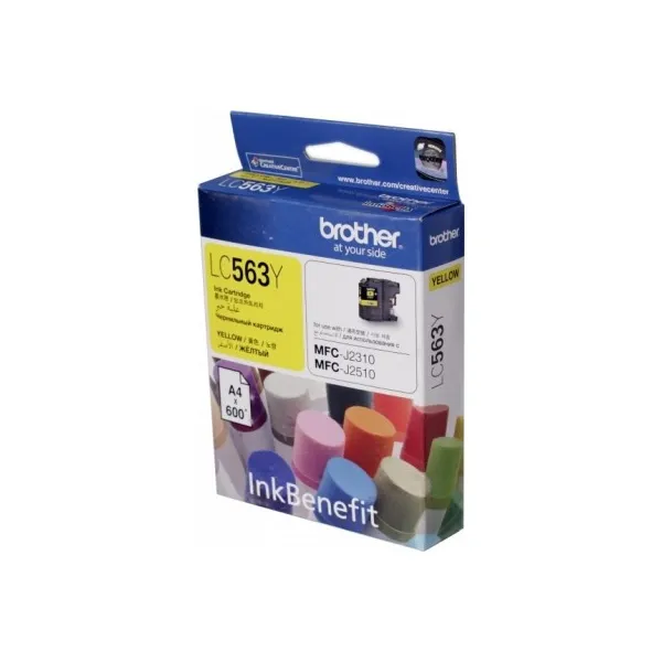 Картридж LC563Y жовтий Brother (LC563Y)