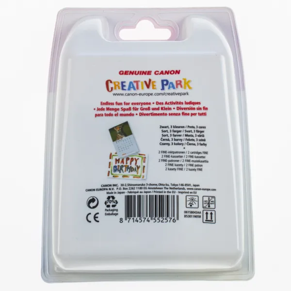 Комплект картридж PG-40 чорний + CL-41 кольоровий Canon (0615B043) - Фото 2