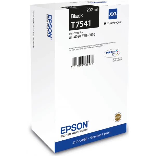 Картридж T754140 XXL чорний Epson (C13T754140)
