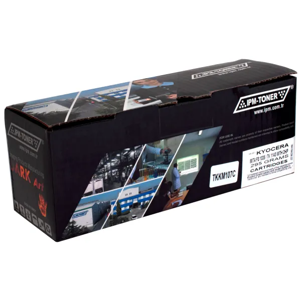 Тонер-картридж сумісний Kyocera Mita TK-1140 IPM (TKKM107C) - Фото 2