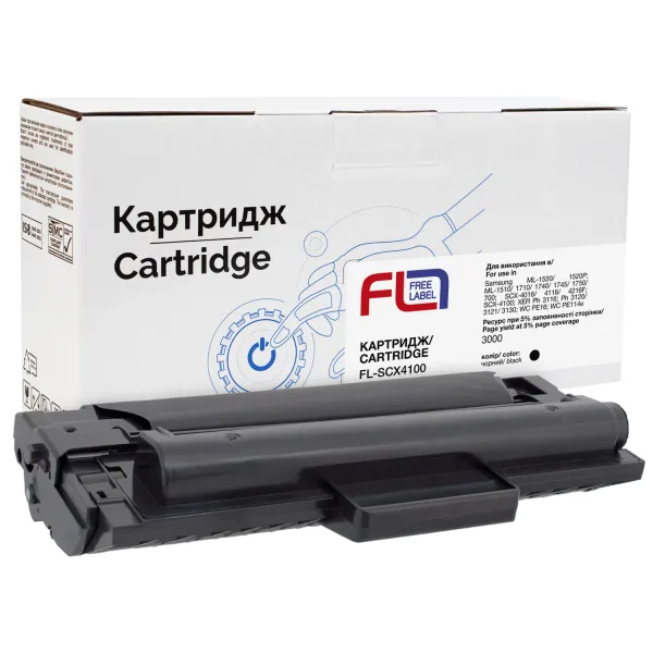 Картридж сумісний Samsung ML-1710D3/SCX-4100D3/SCX-4216D3/XER 113R00667 Free Label (FL-SCX4100)