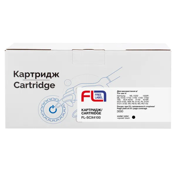 Картридж сумісний Samsung ML-1710D3/SCX-4100D3/SCX-4216D3/XER 113R00667 Free Label (FL-SCX4100) - Фото 2