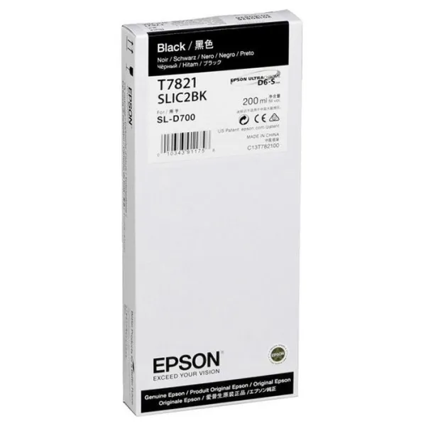 Картридж D700 черный Epson (C13T782100)