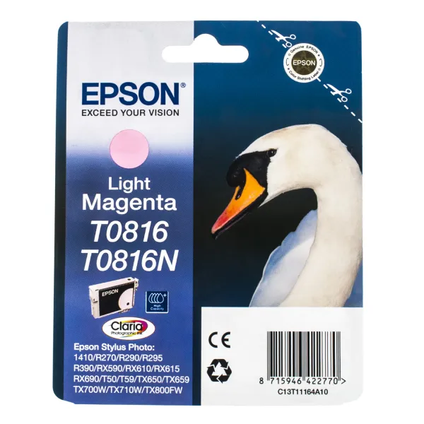 Картридж T08164A/T11164A світло-пурпуровий Epson (C13T11164A10)