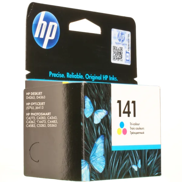 Картридж №141 цветной HP (CB337HE) - Фото 2