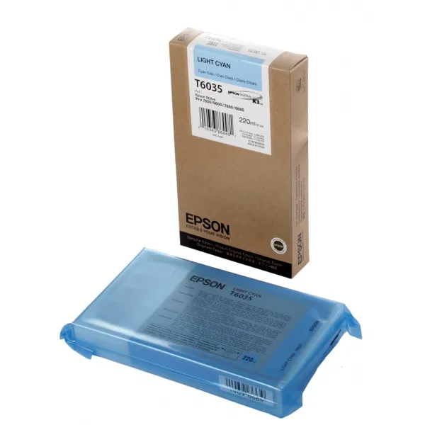 Картридж T603500 світло-блакитний Epson (C13T603500)
