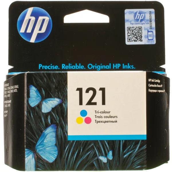Картридж №121 кольоровий HP (CC643HE) - Фото 3
