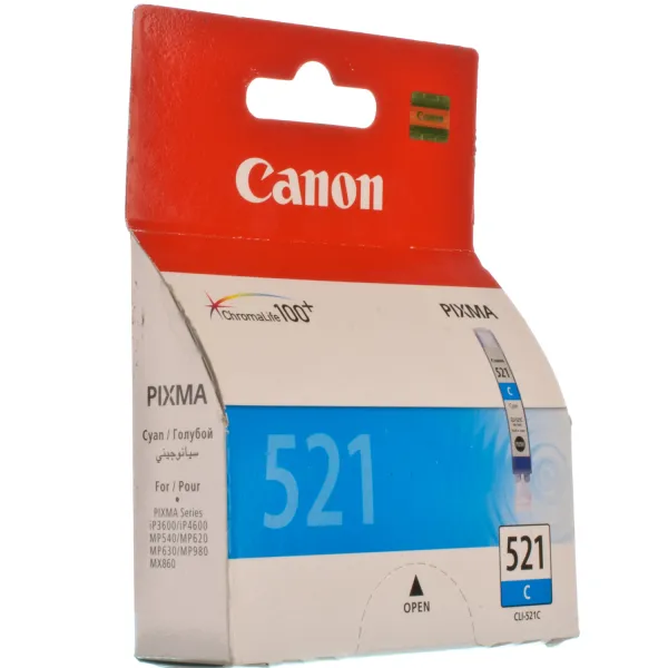 Картридж CLI-521C блакитний Canon (2934B004/2934B006)