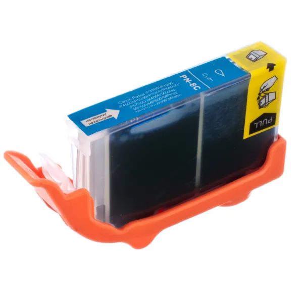 Картридж сумісний Canon CLI-8C (0621B024) 490 арк, блакитний Patron (PN-8C) - Фото 3