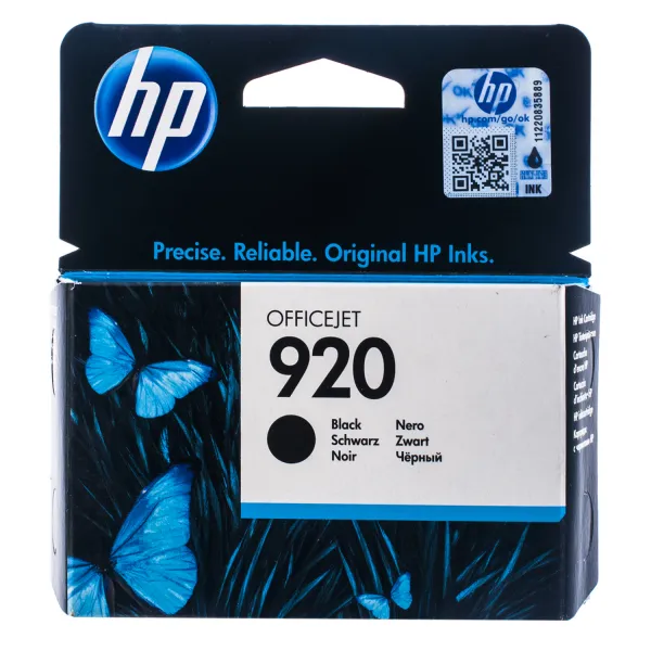 Картридж №920 420 арк, чорний HP (CD971AE) - Фото 2