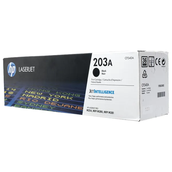 Картридж 203A чорний HP (CF540A)