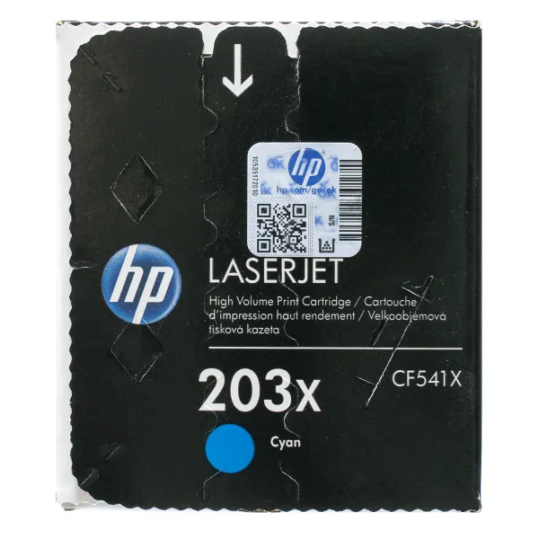 Картридж 203X голубой HP (CF541X) - Фото 2