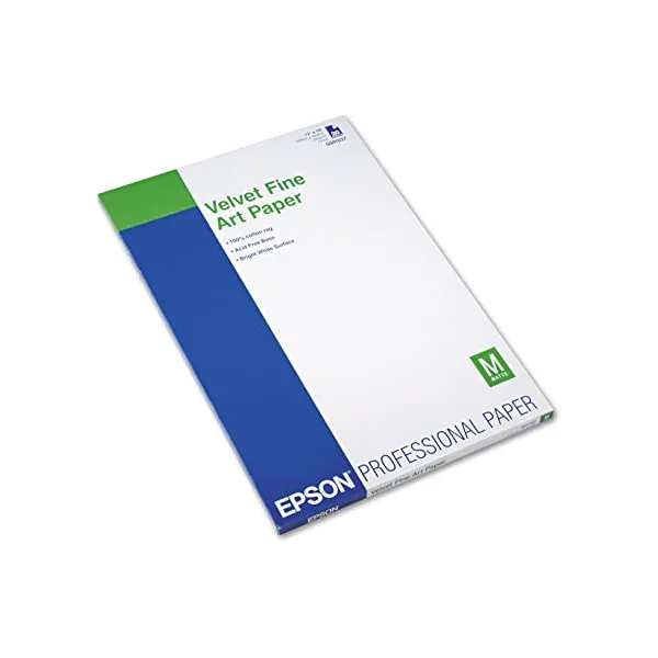 Бумага Velvet FineArt Paper A3+, 20 л Epson (C13S041637)
