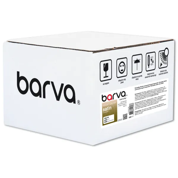Фотопапір сатиновий 260 г/м2, 10x15 см, 500 арк Everyday Barva (IP-VE260-306)