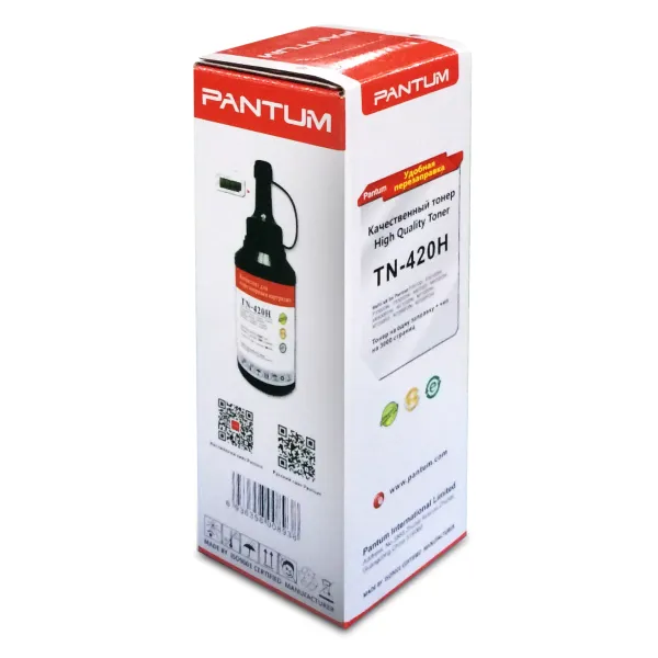 Комплект для заправки картриджа PC-420H (1 тонер + 1 чип) Pantum (TN-420H/TN-420HP) - Фото 2