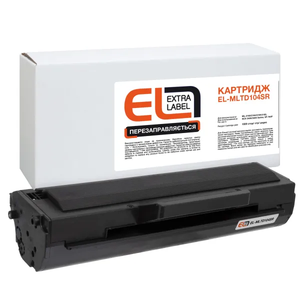 Картридж сумісний Samsung MLT-D104S (ML-1660) Extra Label (EL-MLTD104SR)