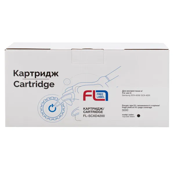 Картридж сумісний Samsung SCX-D4200A Free Label (FL-SCXD4200) - Фото 3
