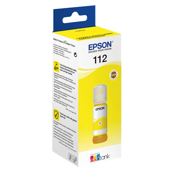Чорнило 112 Y 70 мл жовті Epson (C13T06C44A)