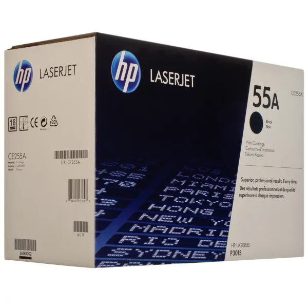 Картридж 55A чорний HP (CE255A)