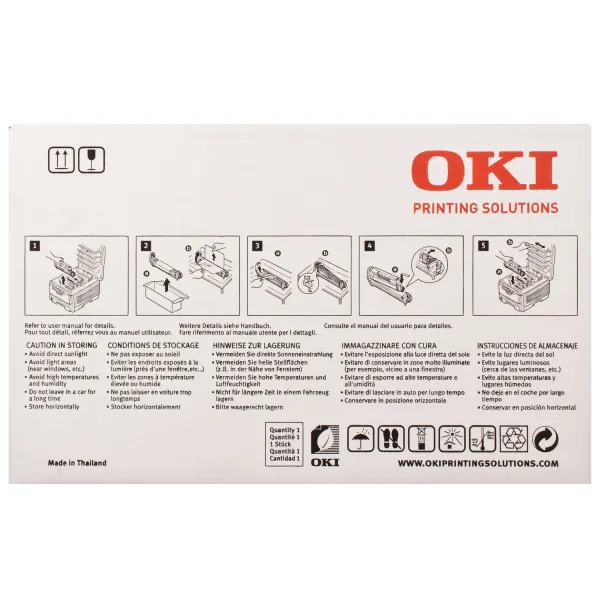 Драм-картридж C5850_5950 черный Oki (43870024) - Фото 4