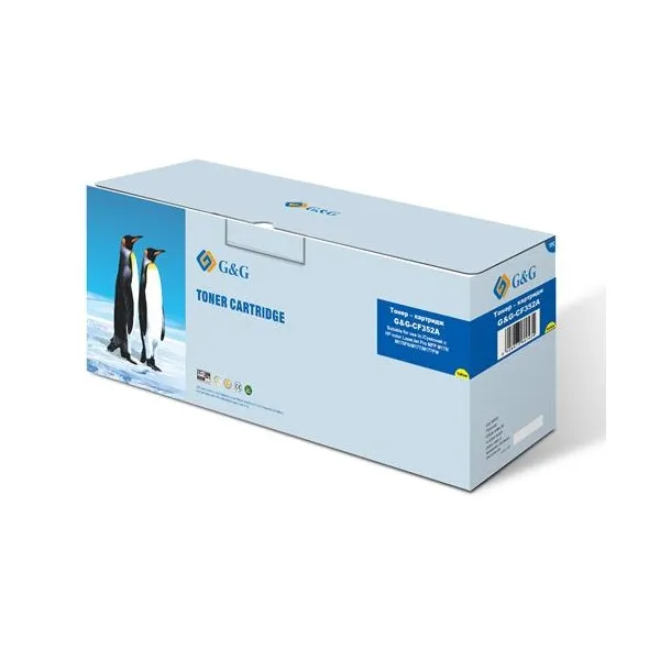 Тонер-картридж сумісний HP 130A (CF352A) жовтий G&G (G&G-CF352A)
