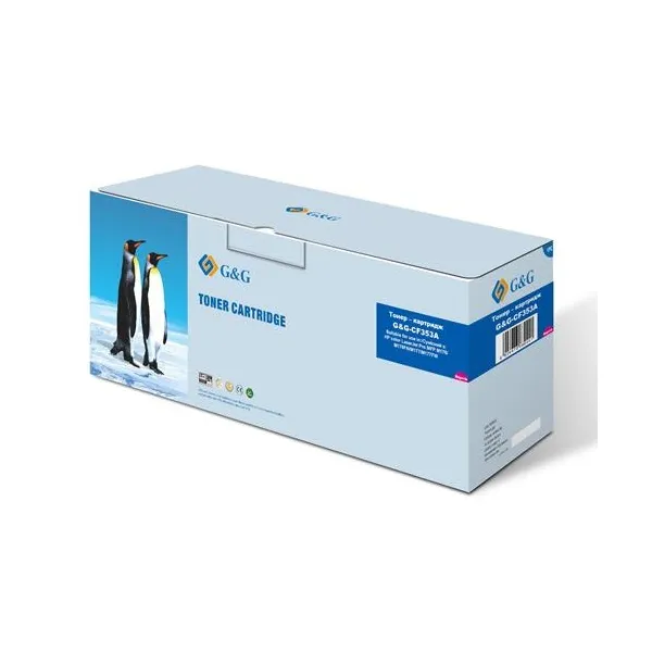 Тонер-картридж сумісний HP 130A (CF353A) пурпуровий G&G (G&G-CF353A)
