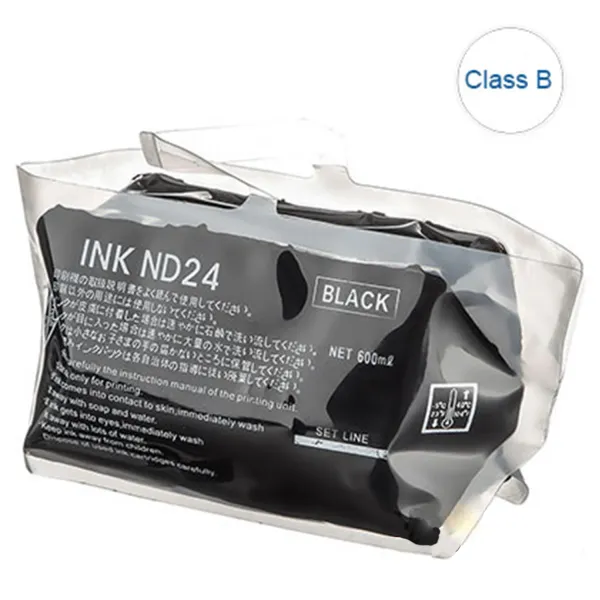 Чернила Duplo DL ND14/ND24 черные, 600 мл Huaming (ND24 черная/B Class)