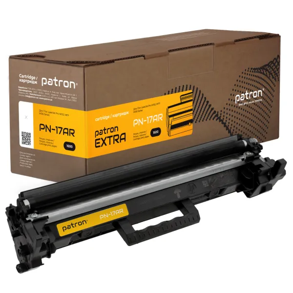 Тонер-картридж сумісний HP 17A (CF217A) Extra Patron (PN-17AR)