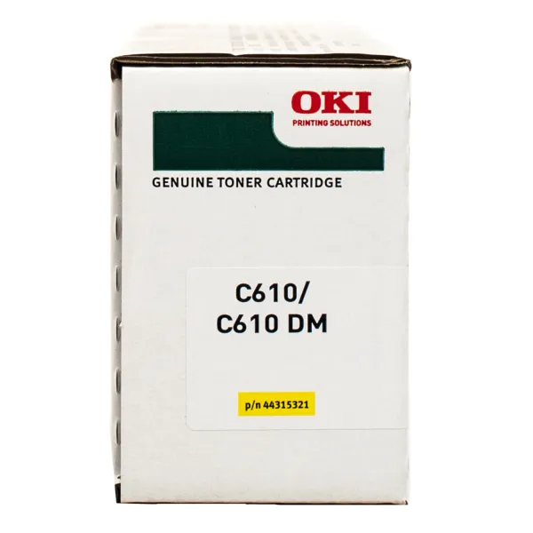 Тонер-картридж C610 NEU жовтий Oki (44315321) - Фото 2
